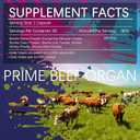 BENIX Beef Organ Supplement for Women - Grass-Fed Liver & Heart Capsules - 60 Count (1)
