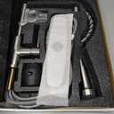 OWOFAN Kitchen Faucet with Pull Down Sprayer Brushed Nickel Stainless Steel 1 Handle Pull Out Spring Sink Faucets 1 Hole Or 3 Hole Dual Function for Farmhouse Camper Laundry Utility Rv Wet Bar