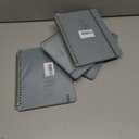 4 x Lined Spiral Journal Notebook for Women & Men,140 College-ruled Notebook for Work Writing taking Notes,A5-Dusty Blue