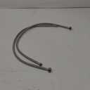 Faucet Line Connector Braided 304 Stainless Steel Supply Hose 1/2" I.P. Female Thread to 1/2" I.P. Female Straight Thread Faucet Hose Replacement (One Pair) (16 Inch)