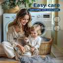 Shilucheng 100% Cotton King Size Duvet Covers - 600 Thread Count, Luxury Sateen Weave Egyptian Cotton Comforter Cover with Zipper Closure & Corner TiesHotel Bedding Duvet Covers 3 Piece (Grey)