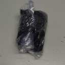 YYA Women's Lightweight Ribbed Cardigan Tie-Front Beach Cover Up with Long Sleeves for Summer Outfits Black XXL