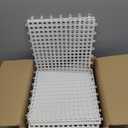 12x12 Rubber Floor Tiles White