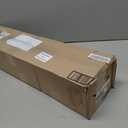 Ivilon Drapery Window Curtain Rod - End Cap Style Design 1 Inch Pole. 28 to 48 Inch Color Warm Gold