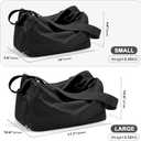 Small Gym Bag with Shoe Compartment, Workout Sport Duffle Bag for Women Travel, Waterproof Shoulder Overnight Bags Lightweight Carry on Tote Bags for Swim, Yoga, Dance