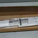 LazBlinds No Drill Cordless Cellular Shades for Doors, 25" W x 40" H, White