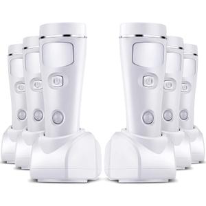 Enhon 4 in 1 LED Emergency Lights for Home Power Failure, 7 Pack Rechargeable Plug in Flashlight Motion Sensor Night Light, Automatic Turn On Power Outage Light for Home Hurricane Supplies(White)