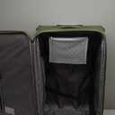 SWISSGEAR Sion Softside Expandable Spinner Luggage Durable Lightweight Travel Suitcase, Evergreen, 3-Piece Set (21/25/29)