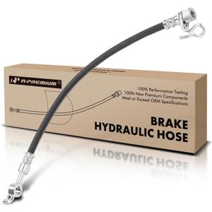 A-Premium Rear Driver Outer Brake Hydraulic Hose Compatible with Select Ford Models - F-150 F150 2012 2013 2014 6.2L, SVT Raptor - Replace# DL3Z2268A