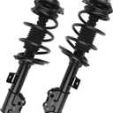 KUSATEC Front Pair Complete Struts Shock Absorber fit for 2011-2016 Hyundai Elantra; 172709 172708 Left/Right Struts with Coil Spring Assemblies