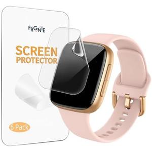Frgnie Screen Protector Designed for Quican GTX20 Smart Watch (6 Pack) HD Clear Shield TPU Film Designed for Tensky Smart Watch 1.85"