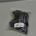 Waterproof Dog Boots for Small/Medium Dogs -Dog Paw Protectors Dog Suspender Boots Anti-Slip Pet Shoes for Outdoor Walking, Reflective Stay-On,Dirt-Proof Comfortable Booties (Black, Medium)