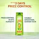 Garnier Fructis Sleek & Shine Shampoo (22 Fl Oz) + Conditioner (21 Fl Oz) Set for Frizzy, Dry Hair, Plant Keratin + Argan Oil (2 Items), 1 Kit 