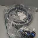 10FT Shop Vac Hose Power Tool Kit, 2-1/4" Dust Collector Hose Connection, 6 Expanded Multi-Brand Vacuum Hose Adapters, for Home & Shop Vacuum System, for Shop Vacuums, Table Saw, Sander, and More