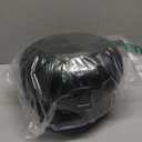 5 Pcs (12.8",9.8, 7.6, 5.7, 2.7) Large Halloween Cauldron, Black Plastic Witch Cauldron Bowl, Cauldrons Pot Candy Bucket for Halloween & St. Patricks Day Party Favors Decor