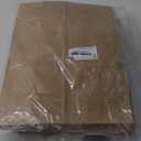 SUNCOLOR Brown Reusable Paper Bags with Handles - 50 Pack - 16x6x12 Inches - Large Shopping & Gift Bags - Kraft Construction