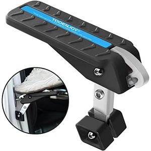 TOOENJOY Adjustable 5 Gear Extra Protection Car Door Latch Step No Assemble Foldable Heavy Duty Car Gadgets Stand Pedal Ladder for Easy Roof Rack Access, Universal, Max Load 400LBS(Medium)