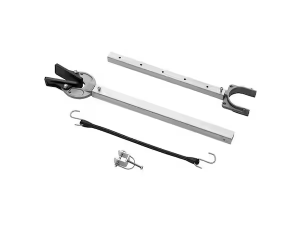 Transom Saver, 23-35 in., Adjustable Boat Transom Saver with Composite Head, Corrosion-Resistant Easy-to-Install Transom