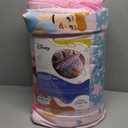 Disney Princess Full Comforter Set - 7 Piece Kids Bedding Includes Comforter, Sheets & Pillow Cover - Super Soft Rainbow Stars Microfiber Bed Set