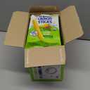 Earth's Best Organic Baby Food, Dissolvable Teething Snack for Babies 6 Months and Older, Garden Veggie Crunchy Sticks, .56 oz Pack (Pack of 5) BBD: 02-19-26