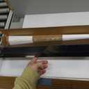 BAYKA Black Floating Shelves 22.5in, Set of 2, Wall Mounted for Wall Decor