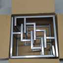 DoubleFill 2 Pack Purse Organizer for Closet Display 4 Layer Sliver Riser Stand Clutch Purse Organizer Display Metal Wallet Rack for Handbag Home Retail Boutique Store Supplies