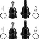 LCWRGS Front Upper and Lower Ball Joints Replacement for 1999-2006 Chevy Silverado Avalanche Express Suburban Tahoe, GMC Sierra Yukon XL 1500 Savana, Cadillac Escalade, K6540 K6541-4pcs