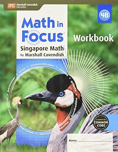 Student Workbook, Book A Grade 4 (Math in Focus: Singapore Math)