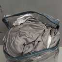 Zipper Fitted Sheet - Includes 1 Fitted Sheet Base & 2 Zip-On Sheets - Upto 16 in. Deep Pockets Queen Size Zipper Fitted Sheet - Easy to Change, Sateen Cotton 600 TC Fitted Sheet - Silver Grey