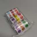 Tenare 4500 Pieces 9 Roll Circle Number Sticker 1-9 Inventory Stickers 9 Colors Sticky Labels 1/2 Inch Package Sticker Roll with Black Number for Office Classroom Warehouse Organization