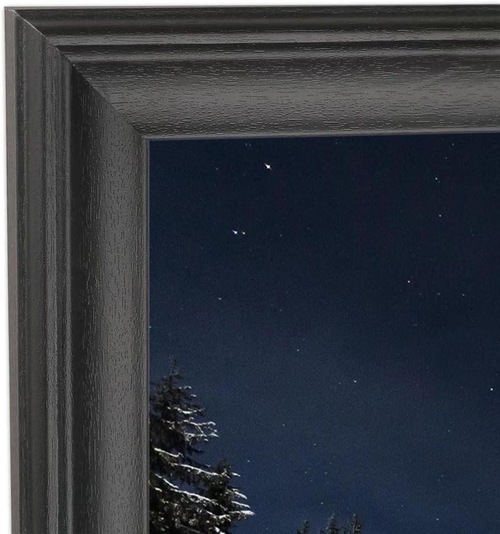 24x28 inch Picture Frame Solid Wood Black (A23B2428)