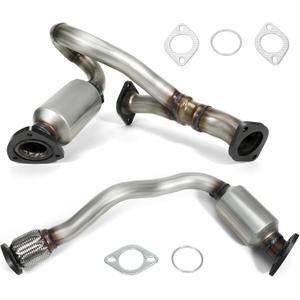 12767180 Catalytic Converter Compatible with Chevrolet Malibu 2008-2012 3.6L,Pontiac G6 2007-2009 3.6L,Saturn Aura 2007-2009 3.6L,Front Left and Right 2PCS (EPA Compliant)