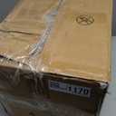 HOOBRO Bar Stools, Set of 4 Bar Chairs, 24.8-Inch Height Stools, Breakfast Bar Stools, Kitchen Stools, 2" Thick Upholstery, for Kitchen, Dining Room, Cafe, Bar Counter, Black BB21BYP401