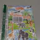 OIBUTUR Jelly Sticker Books for Toddlers 24 Years, Reusable Sticker Book for Kids 13, Toddler Easter Basket Stuffers＆Travel Essentials Animals Stickers for Kids Toddler Plane Activities (Animals)