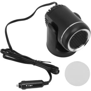 Windshield Defroster, Portable Car Heater, Car Defroster, Fast Heating Windshield Defogger with Car Cigarette Lighter, Cold and Warm Air Purification Hair Dryer