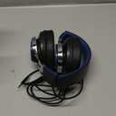 AC01 Over-Ear Headphones Wired, Passive Noise Isolating Corded Stereo Headsets with Mic Volume Control for Adults Teens 3.5mm for Chromebooks, Laptop, Computer, Tablets, Travel (Black Blue)