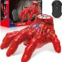 Halloween Crawling Thing Hand  Spider Hero Model, Remote Control Toy with Spooky Sound & LED Light, Quick-Move, Battery Powered Gift for Kids Birthday Holiday