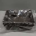 Large Wicker Storage Basket, Metal Frame, Set of 2, Washable Waterproof, 15" x 10.3" x 5.2", Brown Color, Woven Basket for Pantry, Toilet, Bathroom, Bedroom, Patio