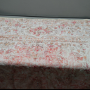 Castage 5x7 Area Rugs Washable,Pink Rug for Living Room Bedroom Kitchen,Large Boho Vintage Bohemian Distressed Carpet Non Slip,Blush