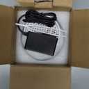 Ultrasonic Retainer Cleaner Machine, 45kHz Dental Cleaning Pod for Denture, Mouth Guard, Night Guard, Aligner, Braces, Toothbrush, 200ML Denture Cleaner with Digital Timer & 4 Modes, Black