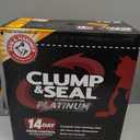 ARM & HAMMER Clump & Seal Platinum Clumping Cat Litter, Exclusive, 27.5 Lbs