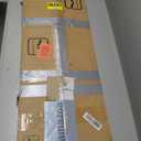 Veken 55 Inch Large Electric Standing Desk,Sit to Stand Up, Heights Adjustable, Work Home Office Computer Table for Study, Walking Pad, Writing, and Games, Wooden Desktop Desks, White