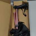 REHAND Walking Cane - Foldable, Adjustable, Collapsible Walking Canes for Men & Women, Heavy Duty All Terrain Tip, with Travel Bag | Walking Sticks for Seniors & Adults (PINK)