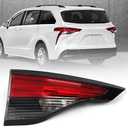 Huray Inner Tail Light Assembly for Toyota Sienna 2021-2022 Tail Lamp Replacement 8159008070 Driver Side (Left)