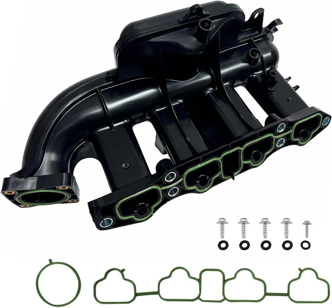 615-380 Engine Intake Manifold Assembly Compatible with Buick Encore, Chevrolet Cruze Sonic Tracker Trax, L4 1.4L, Replaces 25200449 55577314