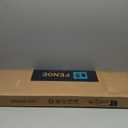 Fenge Dual Monitor Stand, Monitor Stands Riser for 2 monitors, 42.5 Inch Wood Desk Shelf with Storage Organizer and Cable Management for Office Desk Accessories (Oak)