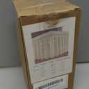 Biscaynebay Wrap Around Bed Skirts for King & Cal King Beds 11" Short Drop, Ivory Adjustable Elastic Dust Ruffles Easy Fit Wrinkle Resistant Silky Luxurious Fabric Machine Washable