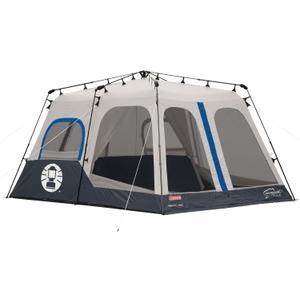 Coleman 8 Person Instant Camping Tent with 1-Minute Setup, Large Family Tent with Pre-Attached Poles, Air Vent, & Carry Bag, Sets Up in About 60 Seconds, PFAS-Free