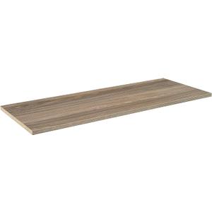 ClosetMaid SuiteSymphony Wood Top Closet Shelf, 48-Inch Wide, Natural Gray