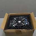 2 Pack Gutter Downspout Extensions,Catch Basin Low Profile Downspout Extender | No Deep Dig Catch Basin, Flexible Pipe Extension to 5.1ft, Protect House Foundation